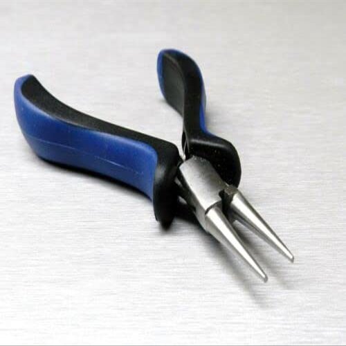 Round Nose Pliers Jewelry Beading Tool Ergonomic Plier 5" Wire Wrapping Crafts By JTS