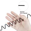 Tenn Well 9 Gauge Aluminum Wire, 50 Feet 3mm Bendable Metal Craft Wire for Sculpting, Armature Making, Jewelry Making, Wire Weaving and Wrapping (Black) view 3