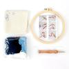 Feltsky Schnauzer Punch Needle Kit for Beginners, Including 8 INCH Hoop, Pattern, Cotton Threads, Punch Needles, Needle Threader, Instruction view 3