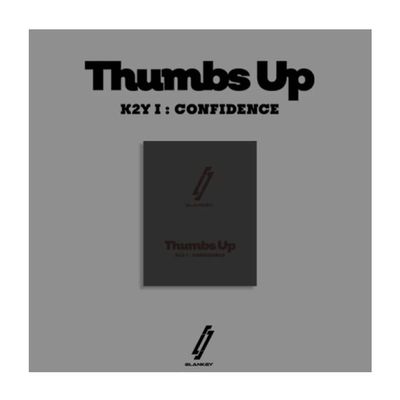 BLANK2Y K2Y : CONFIDENCE Thumbs Up 1st Mini Album Contents+Folding Poster On Pack+Tracking Sealed BLANKY (G Version)