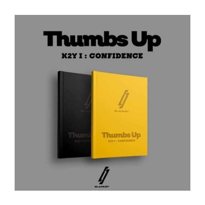 WARNER MUSIC KOREA BLANK2Y K2Y : CONFIDENCE Thumbs Up 1st Mini Album Contents+Folding Poster On Pack+Tracking Sealed BLANKY (SET(G+U))