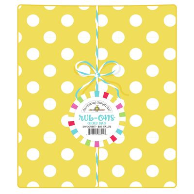DOODLEBUG DESIGN INC. Grab Bag-Rub-Ons -DGB7741