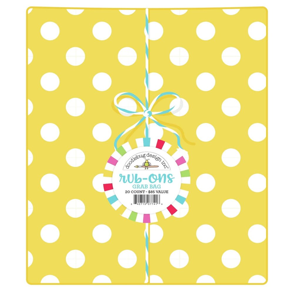 DOODLEBUG DESIGN INC. Grab Bag-Rub-Ons -DGB7741