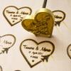 Custom Wedding Wood Branding Iron,Durable Leather Branding Iron Stamp,BBQ Heat Stamp Including The Handle, Wedding Heart Design Stamp view 1