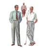 1950's Sewing Pattern: Mens Pants - Slacks Trousers Shorts - Waist 28 (71.1cm) view 1