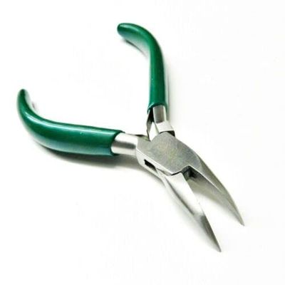 Bent Nose Pliers Jewelry Making 5" Plier Beading Wire Wrapping Hobby Craft Work BY JTS