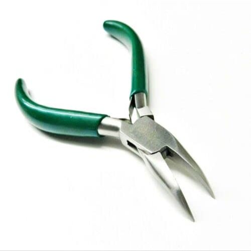 Bent Nose Pliers Jewelry Making 5" Plier Beading Wire Wrapping Hobby Craft Work BY JTS