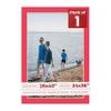 28x40 Mat Bevel Cut for 24x36 Photos - Acid Free Cardinal Red Precut Matboard With Backing Board and Crystal Clear, Self Seal Photo Mat Bag - For Pictures, Photos, Framing - 4-ply Thickness view 1