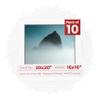 Poster Palooza Pack of TEN 20x20 Mats Bevel Cut for 16x16 Photos - Acid Free White with Black Core Precut Matboards For Pictures, Photos, Framing - 4-ply Thickness view 1