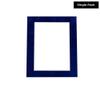 Poster Palooza 16x20 Mat Bevel Cut for 12x18 Photos - Acid Free Brooke Blue Suede Precut Matboard - for Pictures, Photos, Framing - 4-ply Thickness view 2