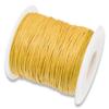Goldenrod 1mm Waxed Cotton Cord, 70 Meters, Orange/Yellow Beading String view 2