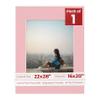 Poster Palooza 22x28 Mat Bevel Cut for 16x20 Photos - Acid Free Pink Precut Matboard - For Pictures, Photos, Framing - 4-ply Thickness view 1