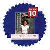 Poster Palooza Pack of Ten 11x14 Mats Bevel Cut for 8x10 Photos - Acid Free Royal Blue Suede Precut Matboards for Pictures, Photos, Framing - 4-ply Thickness view 1