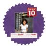 Poster Palooza Pack of Ten 11x14 Mats Bevel Cut for 8x10 Photos - Acid Free Purple Crocus Suede Precut Matboards for Pictures, Photos, Framing - 4-ply Thickness view 1