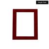 Poster Palooza 24x36 Mat Bevel Cut for 20x30 Photos - Acid Free Bright Red Suede Precut Matboard - For Pictures, Photos, Framing - 4-ply Thickness view 2