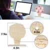wavvter Pick for Mommy DIY Flower Holder Board Filler Wooden Mother's Gift from Kids, Daughter,Son (Flower for Mommy) view 3