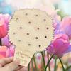 wavvter Pick for Mommy DIY Flower Holder Board Filler Wooden Mother's Gift from Kids, Daughter,Son (Flower for Mommy) view 4