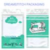 DREAMSTITCH 825510032 Zig Zag Presser Foot (A) for Snap On Janome, Elna, Bernette, Kenmore, Necchi, Viking Sewing Machine view 2