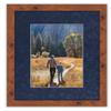 Poster Palooza 8x10 Mat Bevel Cut for 5x8 Photos - Acid Free Navy Suede Precut Matboard - For Pictures, Photos, Framing - 4-ply Thickness view 4