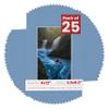 Pack of 25 Acid Free 8x12 Mats Bevel Cut for 5.5x8.5 Photos - Brittany Blue Precut Matboards for Pictures, Photos, Framing - 4-ply Thickness view 1