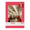 10x14 Mat Bevel Cut for 8x11 Photos - Acid Free Cardinal Red Precut Matboard With Backing Board and Crystal Clear, Self Seal Photo Mat Bag - For Pictures, Photos, Framing - 4-ply Thickness view 1