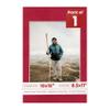 10x15 Mat Bevel Cut for 8.5x11 Photos - Acid Free Bright Red Suede Precut Matboard With Backing Board and Crystal Clear, Self Seal Photo Mat Bag - For Pictures, Photos, Framing - 4-ply Thickness view 1