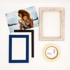10x14 Mat Bevel Cut for 8x11 Photos - Acid Free Bottle Blue Precut Matboard With Backing Board and Crystal Clear, Self Seal Photo Mat Bag - For Pictures, Photos, Framing - 4-ply Thickness view 4
