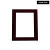 Poster Palooza 10x13 Mat Bevel Cut for 8x10 Photos - Acid Free Dark Red Suede Precut Matboard - For Pictures, Photos, Framing - 4-ply Thickness view 2