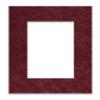 Poster Palooza 10x13 Mat Bevel Cut for 8x10 Photos - Acid Free Dark Red Suede Precut Matboard - For Pictures, Photos, Framing - 4-ply Thickness view 3