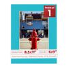 8.5x11 Mat Bevel Cut for 6x9 Photos - Acid Free Aquamarine Blue Precut Matboard With Backing Board and Crystal Clear, Self Seal Photo Mat Bag - For Pictures, Photos, Framing - 4-ply Thickness view 1
