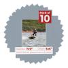 Pack of Ten 7x9 Mats Bevel Cut for 5x6 Photos - Acid Free Mid Grey Precut Matboards for Pictures, Photos, Framing - 4-ply Thickness view 1