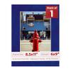 8.5x11 Mat Bevel Cut for 6x9 Photos - Acid Free Royal Blue Suede Precut Matboard With Backing Board and Crystal Clear, Self Seal Photo Mat Bag - For Pictures, Photos, Framing - 4-ply Thickness view 1