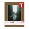11x14 Mat Bevel Cut for 8x11 Photos - Acid Free Aged Oak Brown Precut Matboard With Backing Board and Crystal Clear, Self Seal Photo Mat Bag - For Pictures, Photos, Framing - 4-ply Thickness view 1