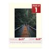 8x11 Mat Bevel Cut for 6x9 Photos - Acid Free Textured Cream Precut Matboard With Backing Board and Crystal Clear, Self Seal Photo Mat Bag - For Pictures, Photos, Framing - 4-ply Thickness view 1