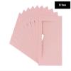 Poster Palooza Pack of TEN 10x14 Mats Bevel Cut for 8x12 Photos - Acid Free Soft Pink Precut Matboards For Pictures, Photos, Framing - 4-ply Thickness view 2