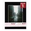 11x14 Mat Bevel Cut for 8x11 Photos - Acid Free Black with Black Core Precut Matboard With Backing Board and Crystal Clear, Self Seal Photo Mat Bag - For Pictures, Photos, Framing - 4-ply Thickness view 1