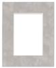 Poster Palooza 8x10 Mat Bevel Cut for 5x8 Photos - Acid Free Light Grey Suede Precut Matboard - For Pictures, Photos, Framing - 4-ply Thickness view 3