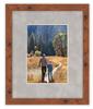 Poster Palooza 8x10 Mat Bevel Cut for 5x8 Photos - Acid Free Light Grey Suede Precut Matboard - For Pictures, Photos, Framing - 4-ply Thickness view 4