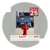 Pack of 25 Acid Free 8.5x11 Mats Bevel Cut for 6x9 Photos - Light Grey Suede Precut Matboards With Backing Boards and Clear Photo Mat Bags For Pictures, Photos, Framing - 4-ply Thickness view 1