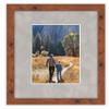 6x9 Mat Bevel Cut for 4x6 Photos - Acid Free Light Grey Suede Precut Matboard With Backing Board and Crystal Clear, Self Seal Photo Mat Bag - For Pictures, Photos, Framing - 4-ply Thickness view 4