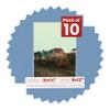 Pack of Ten 10x14 Mats Bevel Cut for 8x12 Photos - Acid Free Brittany Blue Precut Matboards for Pictures, Photos, Framing - 4-ply Thickness view 1