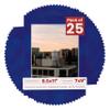 Poster Palooza Pack of 25 Acid Free 8.5x11 Mats Bevel Cut for 7x9 Photos - Royal Blue Suede Precut Matboards For Pictures, Photos, Framing - 4-ply Thickness view 1