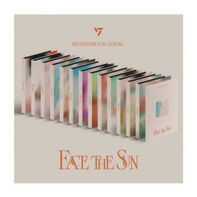 YG PLUS SEVENTEEN Face The Sun 4th Album Carat Version Contents+Tracking Sealed (Random)