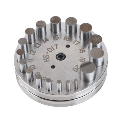 Disc Cutter, Round Precise Pendant Punch Tool Professional Punch Disc Cutter Steel Metal Forming for Home Jewelry Shop for Amateurs