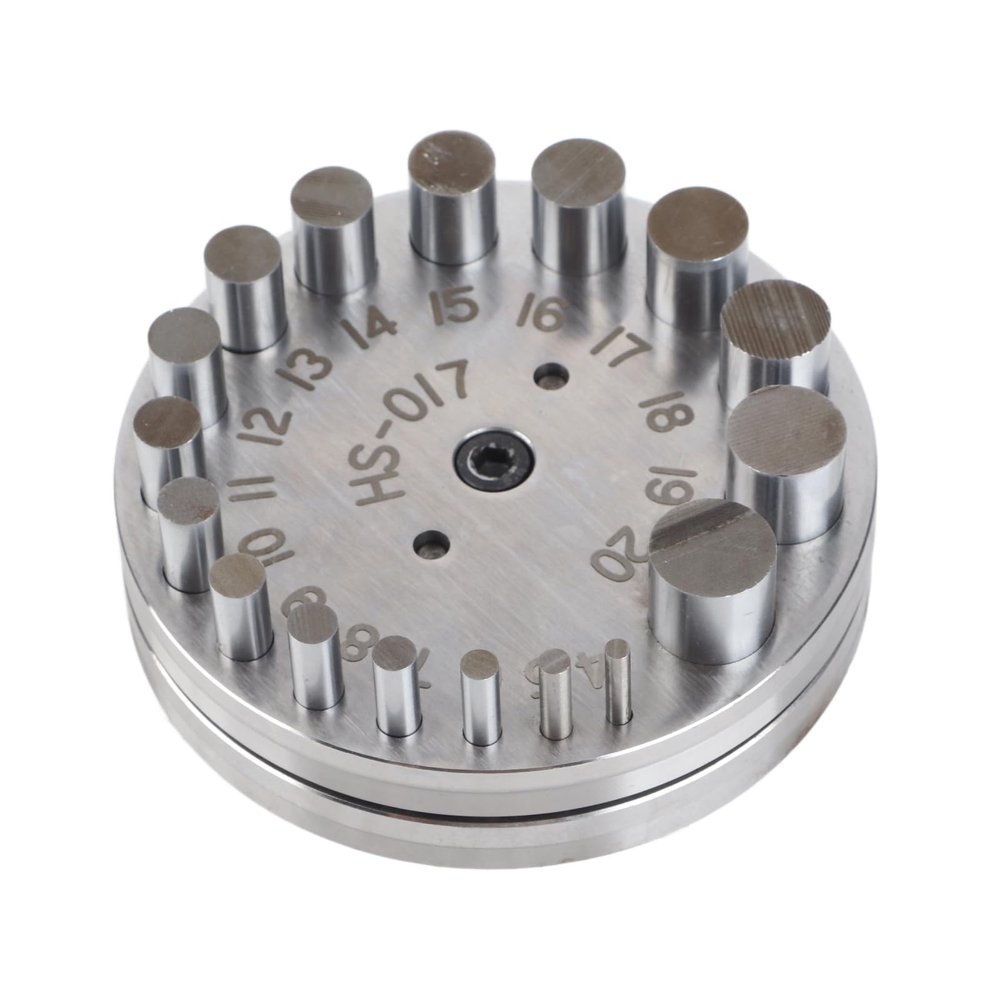 Disc Cutter, Round Precise Pendant Punch Tool Professional Punch Disc Cutter Steel Metal Forming for Home Jewelry Shop for Amateurs