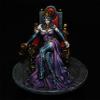 Goodmoel 54mm 1/32 Ancient Fantasy Queen Warrior Resin Soldier Model Unassembled and Unpainted Miniature Resin Model Kit // Fs6-76 view 1