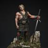 Goodmoel 54mm 1/32 Ancient Scotsman Warrior Resin Soldier Model Unassembled and Unpainted Miniature Resin Model Kit / Fs5-86 view 1