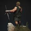 Goodmoel 54mm 1/32 Ancient Scotsman Warrior Resin Soldier Model Unassembled and Unpainted Miniature Resin Model Kit / Fs5-86 view 2