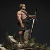 Goodmoel 54mm 1/32 Ancient Scotsman Warrior Resin Soldier Model Unassembled and Unpainted Miniature Resin Model Kit / Fs5-86 view 3