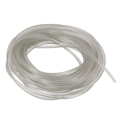MECCANIXITY Solid Rubber Cord Tubing 16ft 2mm Dia Grey Rubber Tube for DIY Craft Beading Necklaces Bracelet